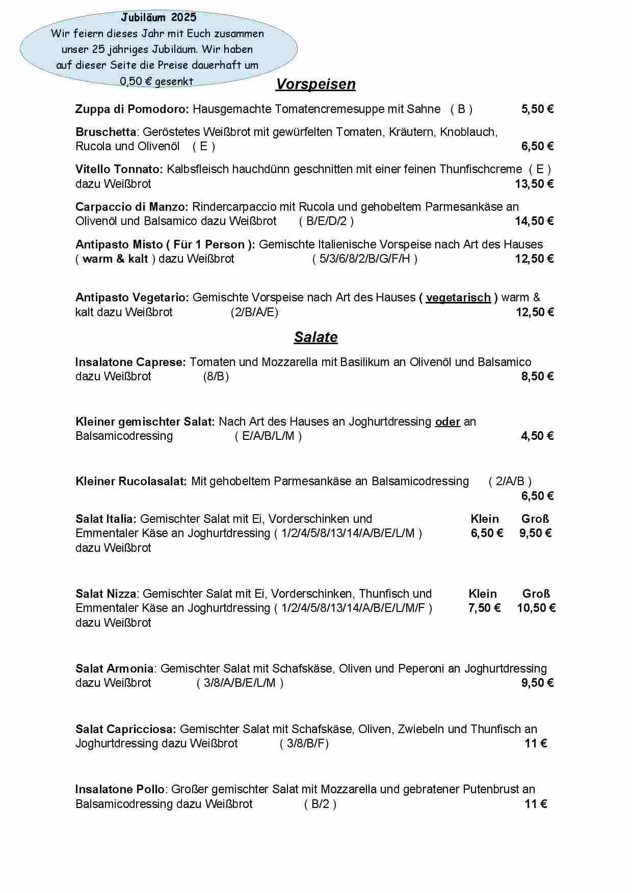1 Vorspeisen und Salate
